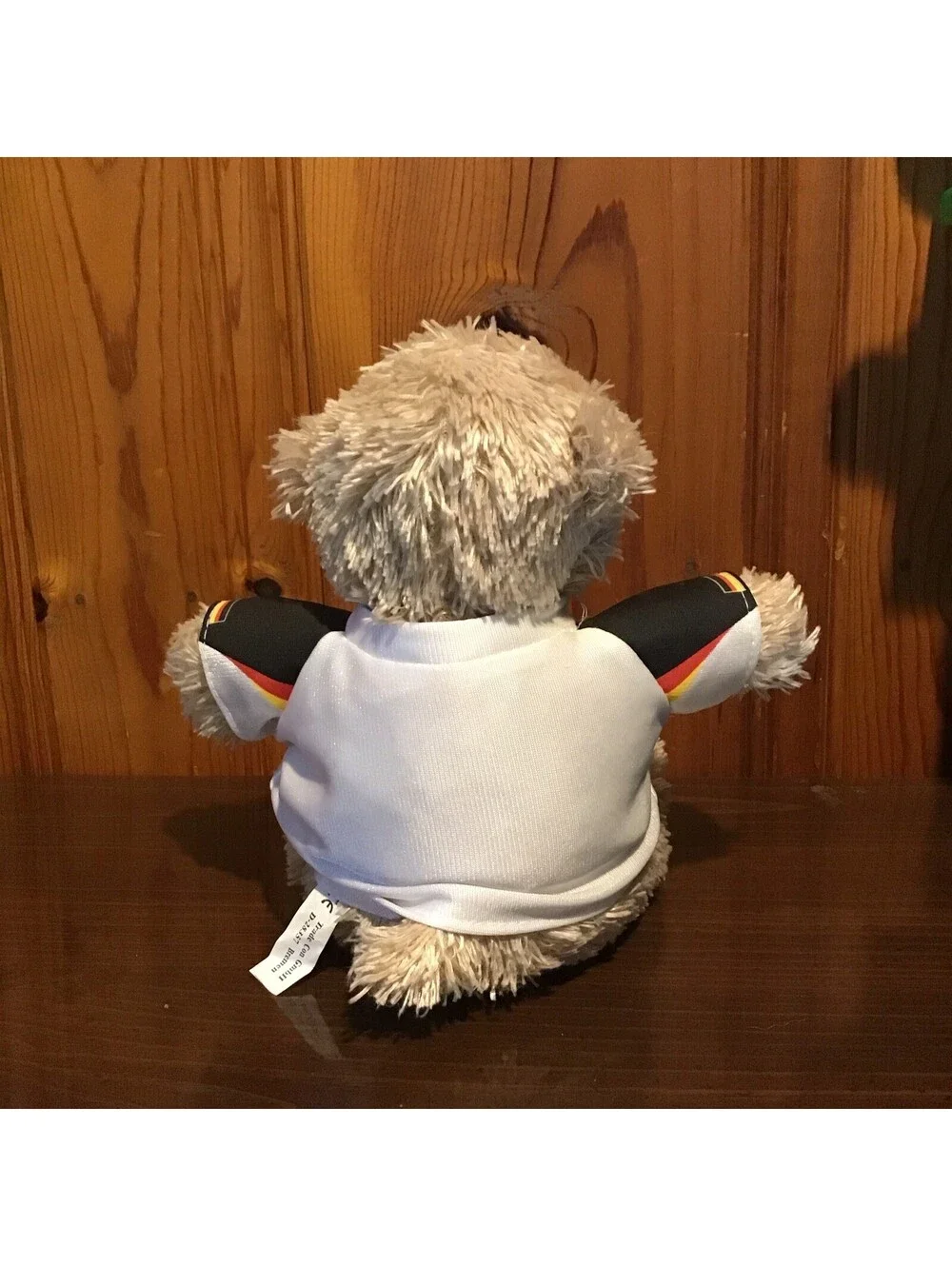 DFB Germany Soccer Teddy Bear Plush Trade Con GmbH Bremen White Jersey Fan Toy